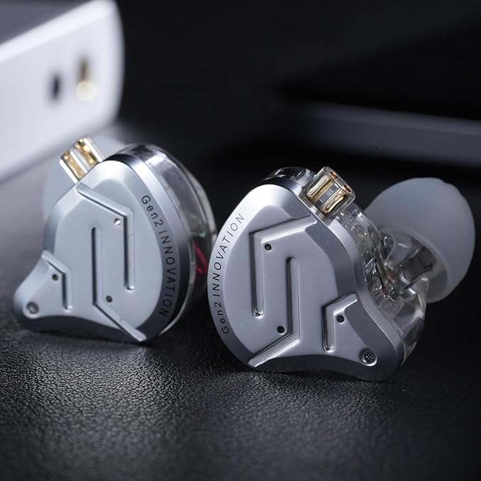 KZ ZSN Pro 2 in-Ear Monitors Headphones Metal Earphones 1BA+1DD Hybrid - Image 6