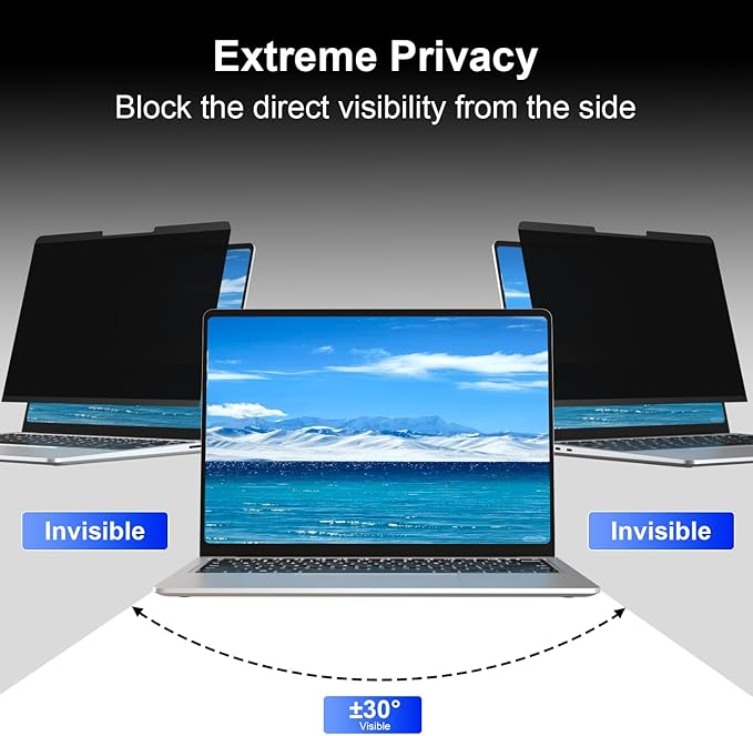 Magnetic Privacy Screen for 13.5 Inch Microsoft Surface Laptop 4/3/2, Removable - Image 6
