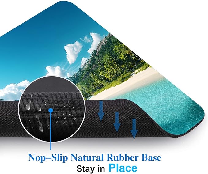 Aesthetic Beach Landscape Mouse Pads - Image 4