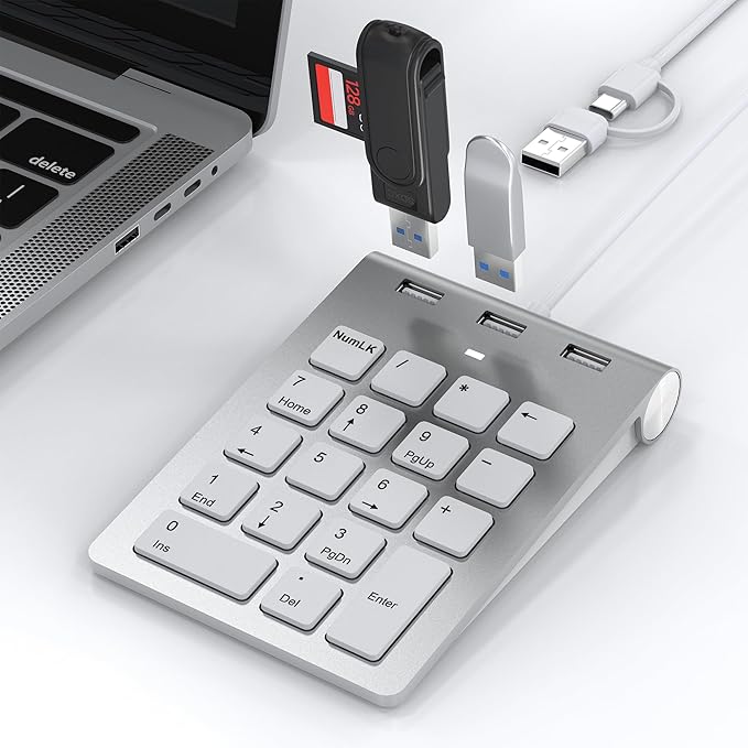 Wired USB C/A Number Pad by Unknown