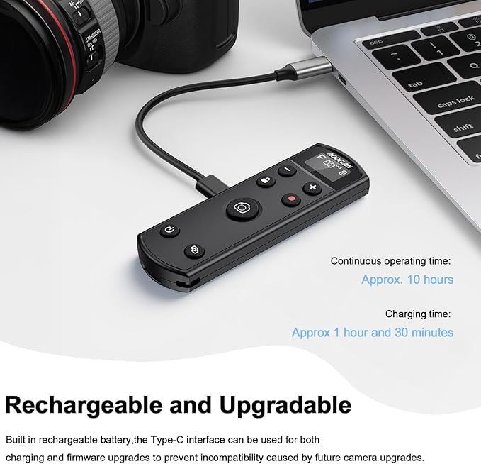 for Fujifilm Rechargeable Camera Remote Control Wireless Shutter Release - Image 6