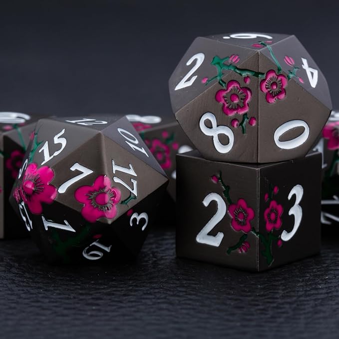Metal DND Dice Set, Solid Metal Dice - Image 5