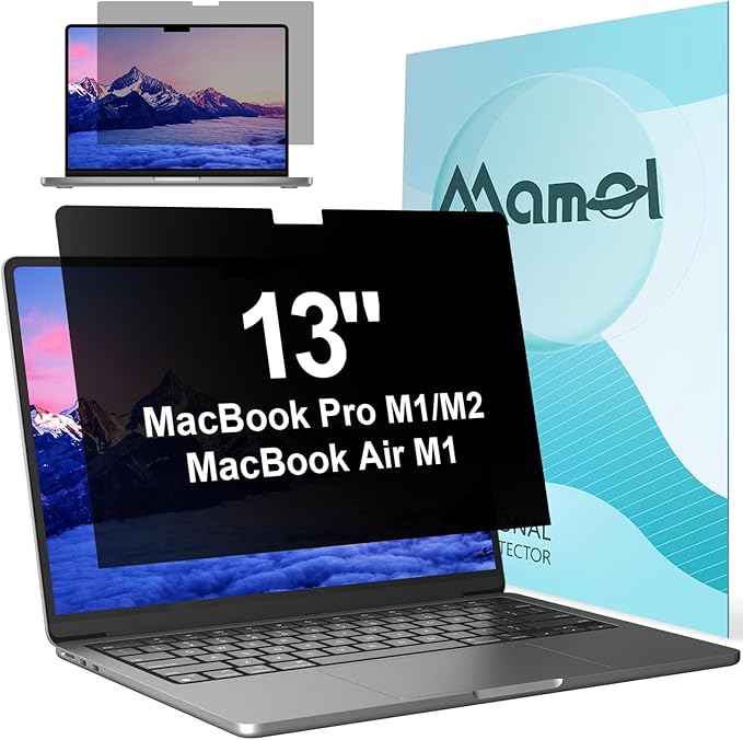 Privacy Screen for MacBook Pro 13 Inch & Air 13 inch, Matte Anti Glare Blue by Mamol