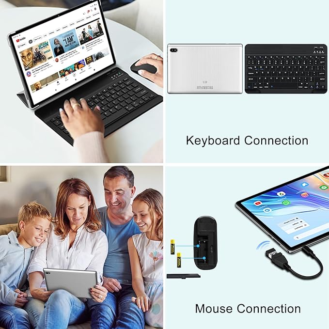 Android 14 Tablet 10 Inch Tablets, 20GB+128GB/1TB Expandable, Tablets - Image 6