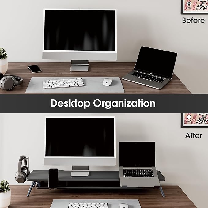 Fenge Dual Monitor Stand, Monitor Riser - Image 6