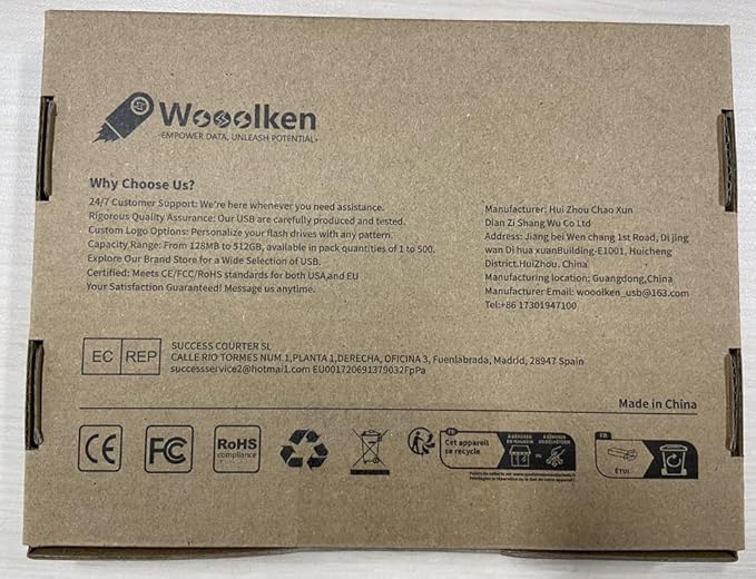 1GB Flash Drive 10 Pack, Wooolken USB 2.0 Memory Stick Thumb Drive - Image 12