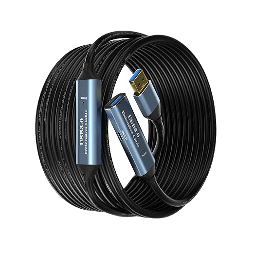USB 3.0 Extension Cable 65FT Type A Male to Female Active Extender Cord by SSS%C2%B7GRGB