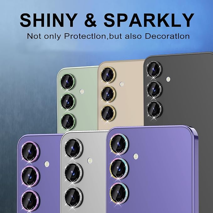 for Samsung Galaxy S24 Plus Camera Lens Protector, Individual Metal Ring - Image 7