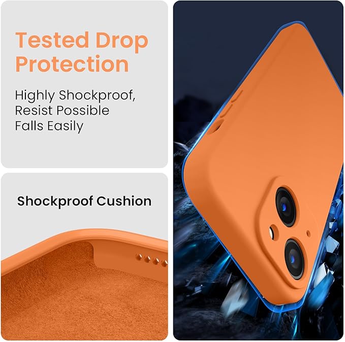 FireNova Designed for iPhone 15 Plus Case, Silicone Case with, Soft - Image 4