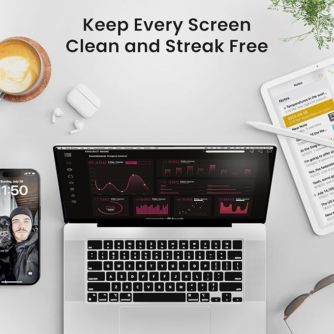 EVEO® Screen Cleaner Spray Kit TV Screen Cleaner - Image 4