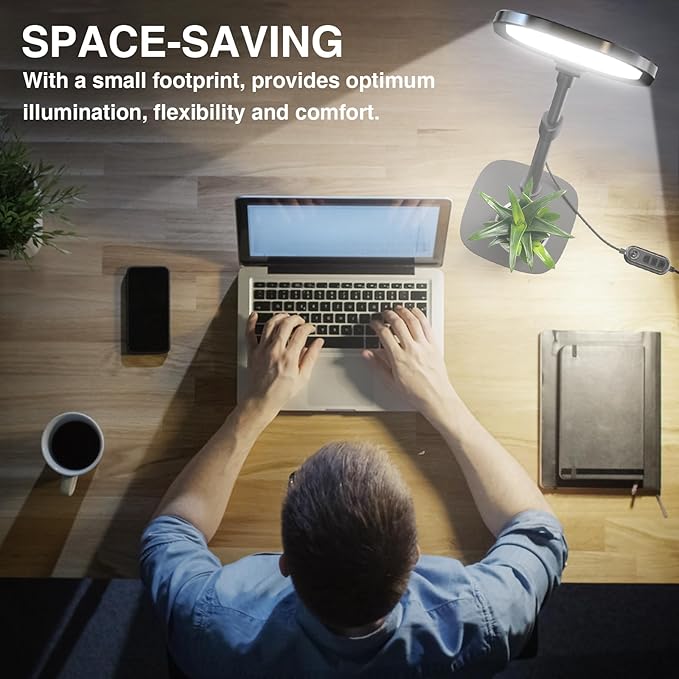 Video Conference Lighting for Zoom Meeting, Ring Light for Desk - Image 8