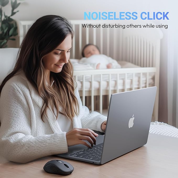 XBG B15pro Wireless Bluetooth Mouse, Type-C Rechargeable - Image 6