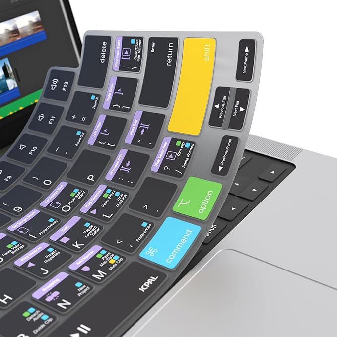 JCPal iMovie Shortcut Guide Keyboard Cover - Image 6