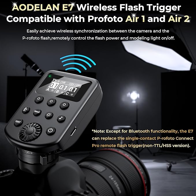 AODELAN Wireless Flash Trigger Compatible - Image 2