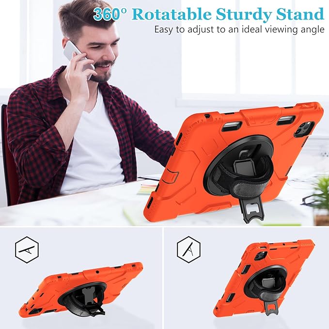 Case for iPad Pro 11 Inch 2022/2021/ 2020/2018: Silicone Cover for iPad 11 Inch - Image 3