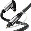 BlueRigger Optical Audio Toslink Cable - 6FT - Fiber Optic Compatible by BlueRigger