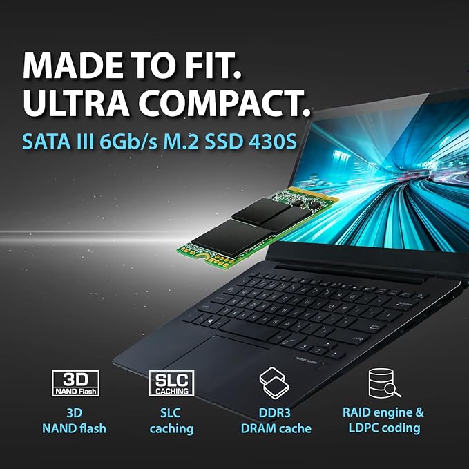 Transcend 512GB M.2 2242 SATA III SSD - Image 3