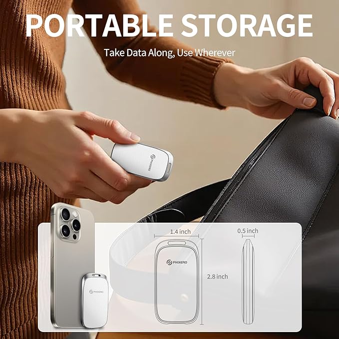 PHIXERO P20 External Portable SSD 1TB, External Solid State Drives - Image 3