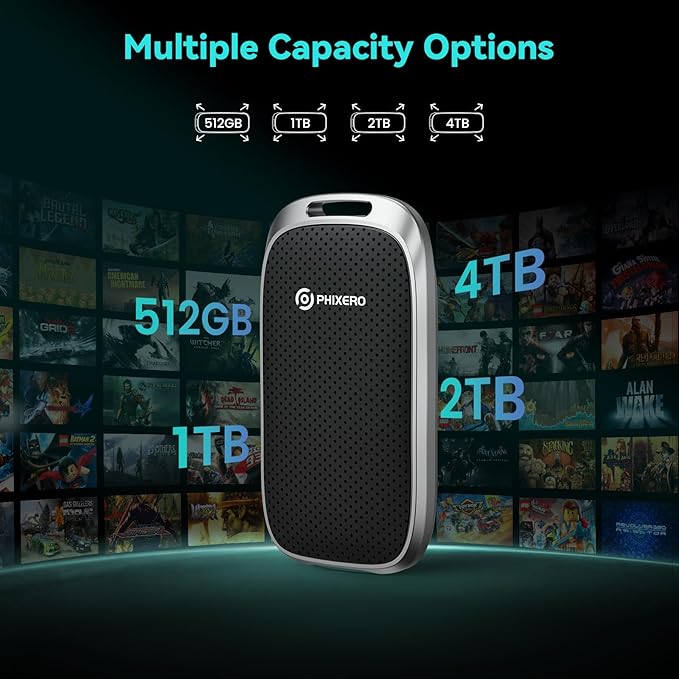 PHIXERO P5 2TB External Portable SSD - Image 6