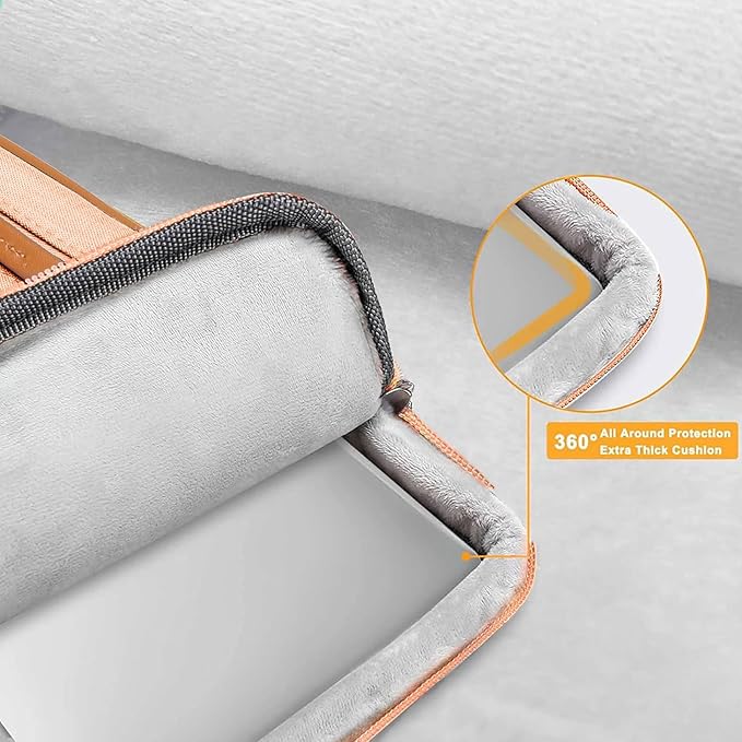 MOSISO 360 Protective Laptop Shoulder Bag, 13-13.3 inch Computer Bag Compatible - Image 3