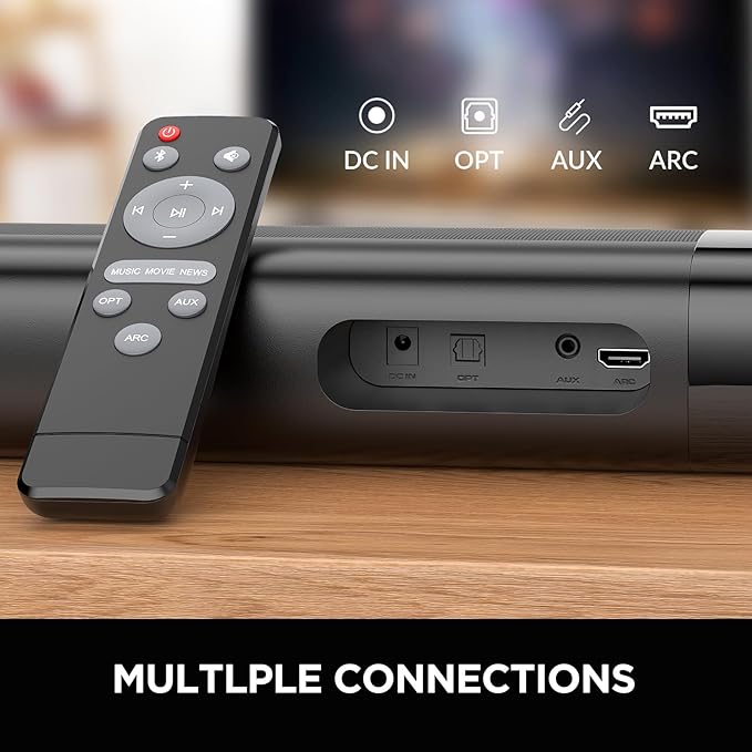 Sound Bar for Smart TV, Soundbar - Image 7
