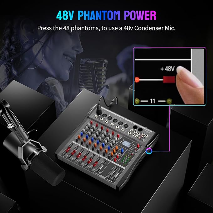 Professional DJ Audio Mixer - Image 2