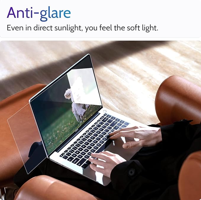 3 Pcs 13.3 Inch Anti Blue Light Screen Protector Compatible - Image 3