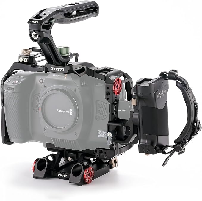 Tilta Advanced Kit for BMCC 6K | Includes Full Cage, Top Handle, Adv. Side by Tilta