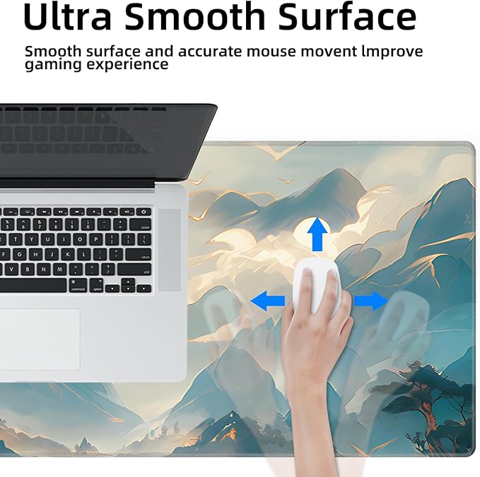 Galdas Gaming Mouse Pad XXL XL Large Long Extended Big Mousepad Non-Slip Rubber - Image 6