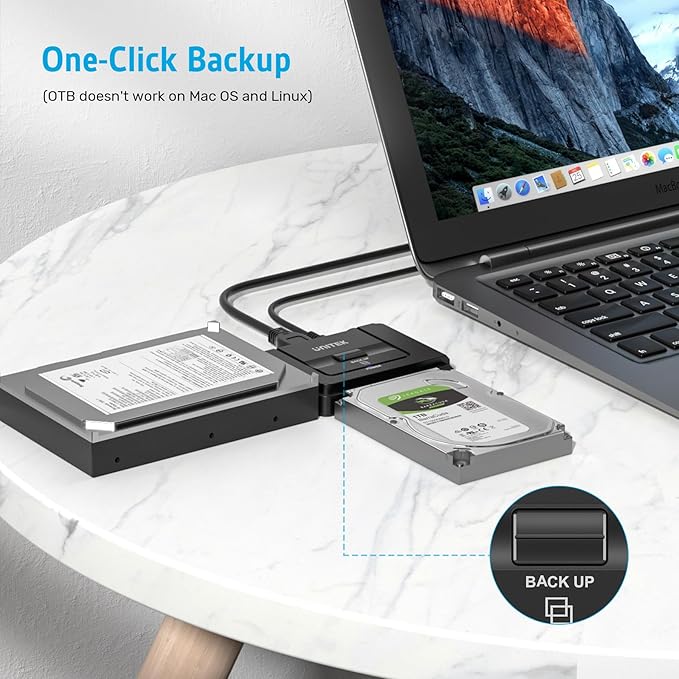 Unitek USB 3.0 to IDE and SATA Converter External Hard Drive Adapter Kit - Image 4