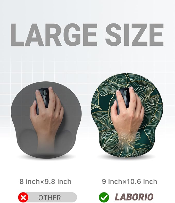 Ergonomic Mouse Pad Wrist Support, Comfortable Mouse Pad Wrist Rest, Relieve - Image 4