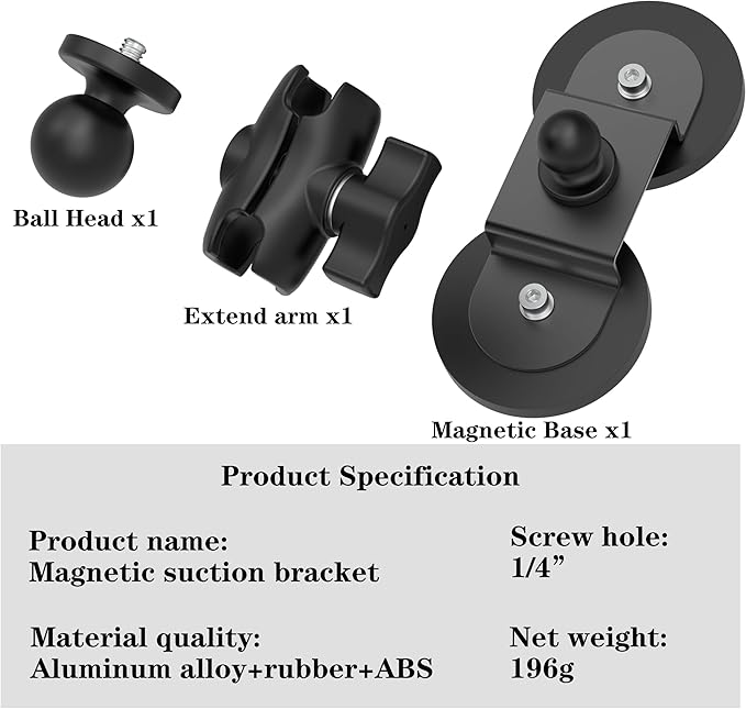 Taisioner Magnetic Car Mount Camera Mount - Image 3