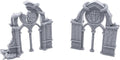 Dragon Archways by Printable Scenery, 3D Printed Tabletop RPG Scenery and by EnderToys