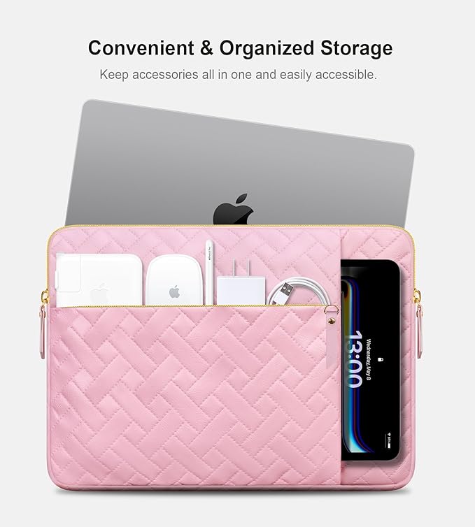 Lacdo 13 Inch Laptop Sleeve Case - Image 3