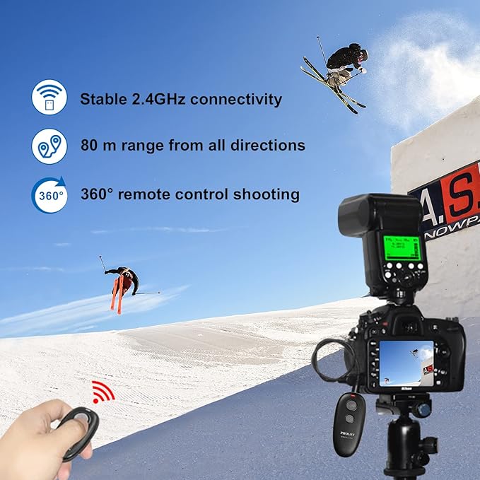 PHOLSY N10 for Nikon Shutter Release MC-DC2 Wireless Remote Control for Nikon - Image 5