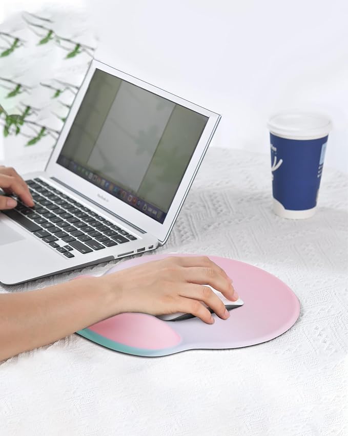 Ergonomic Mouse Pad Wrist Support, Comfortable Mouse Pad Wrist Rest, Relieve - Image 7