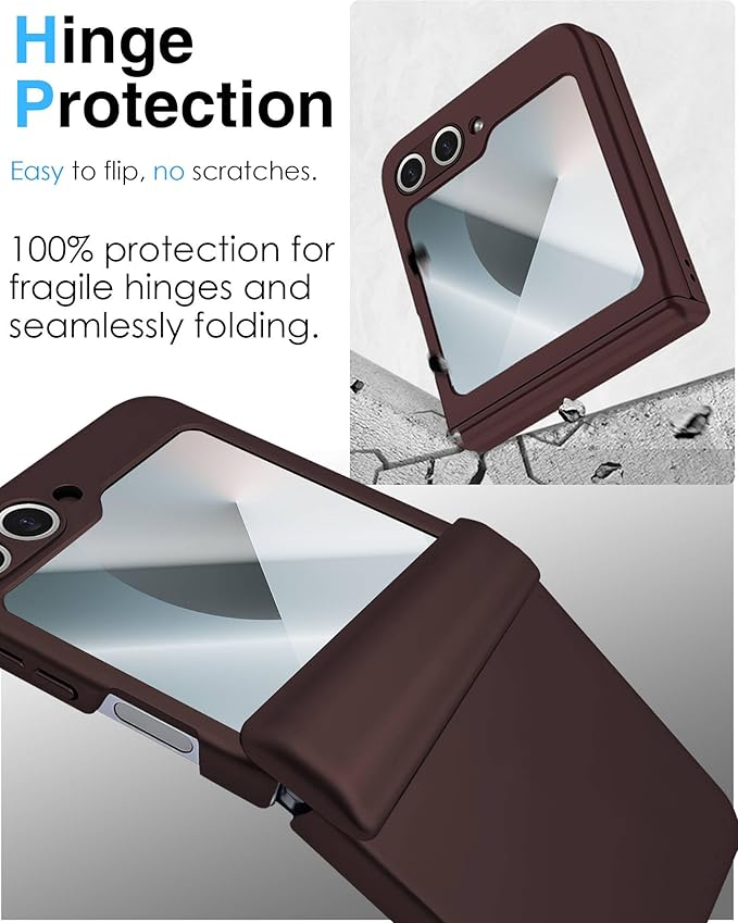 STORMTAL for Samsung Galaxy Z Flip 6 Case/Z Flip 7 FE Case, Hinge Protection - Image 3