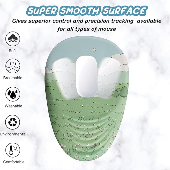 Ergonomic Mouse Pad Wrist Support, Mouse Pad - Image 2