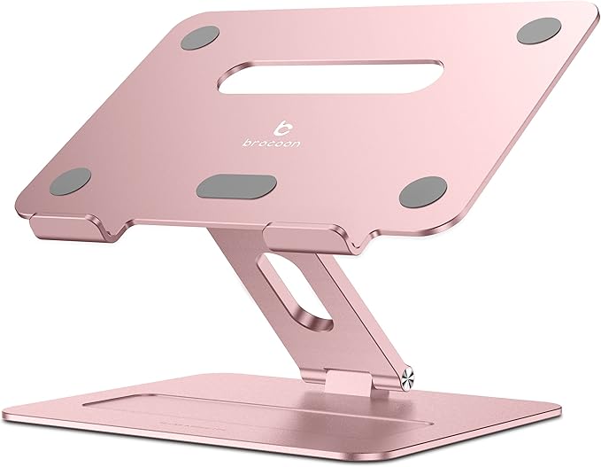 Laptop Stand | Adjustable Aluminum MacBook Riser, Ergonomic Computer Stand by brocoon