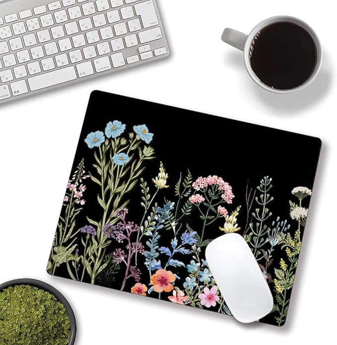 Mouse Pad, Premium-Textured Mouse Mat, Non-Slip Rubber Base Mousepad - Image 4