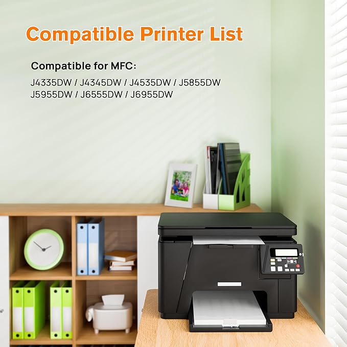 LC406XL Ink Cartridges for Brother Printer Replacement for Brother LC406 Ink - Image 3
