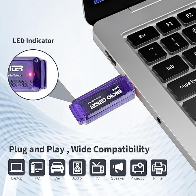 INLAND Micro Center Super Speed 20 Pack 64GB USB 3.0 Flash Drive Memory Stick - Image 5