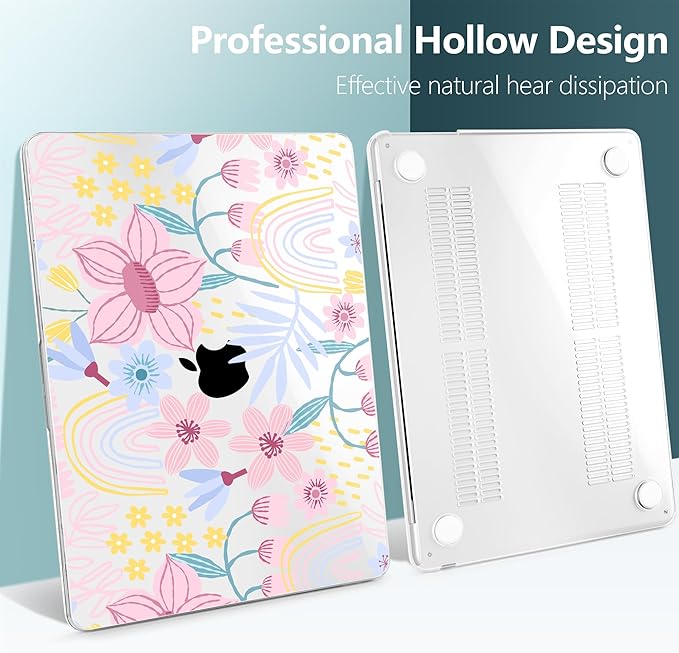 TWOLSKOO Compatible with M4 MacBook Air 13.6 inch Case 2025-2022 Release M4 - Image 5