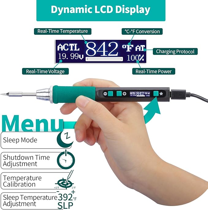 YIHUA 928D-IV Soldering Iron Kit - Image 5