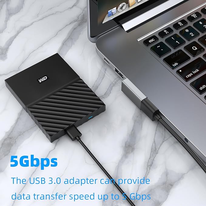 AreMe 90 Degree USB 3.0 Adapter 4 Pack, Up and Down Angle, Left and Right Angle - Image 3