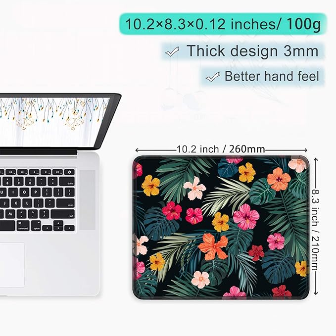 ITNRSIIET Mouse Pad with Stitched Edge Premium Textured Smooth Precise - Image 5
