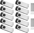 ABLAZE 16GB Flash Drive 10 Pack, USB 2.0 Memory Stick by ABLAZEGlobal