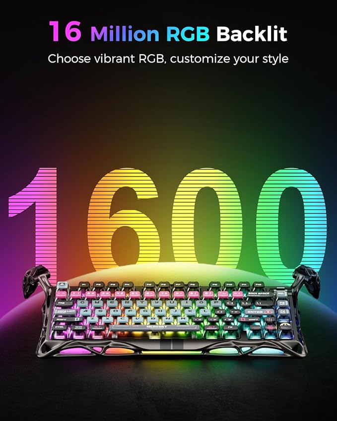 GravaStar Mercury V75 Pro HE Keyboard – 75% Layout Gaming Keyboard, Hall‑Effect - Image 5