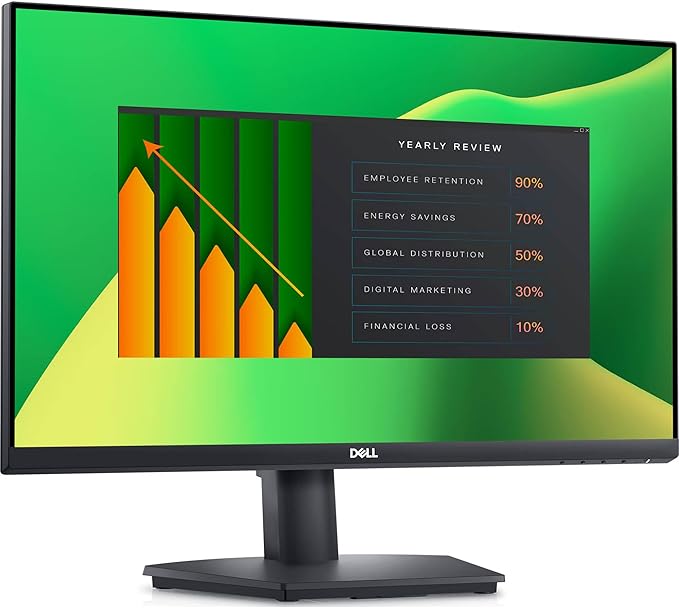 Dell 24" FHD VA 60Hz Flicker Free Monitor, Anti-Glare Display, 1 x DisplayPort - Image 3