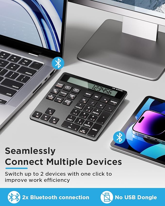 Rechargeable Wireless Number Pad - Image 5